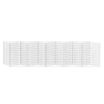 Cesta De Muro De Gaviones Acero Galvanizado 300x30x100 Cm / Vetonek_0