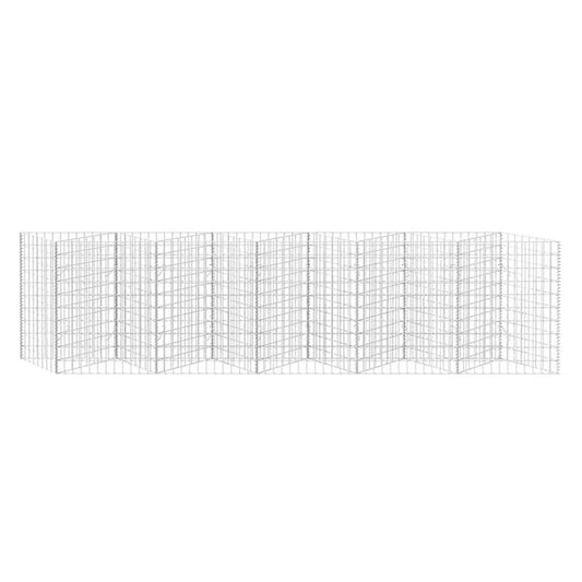 Cesta De Muro De Gaviones Acero Galvanizado 300x30x100 Cm / Vetonek_0