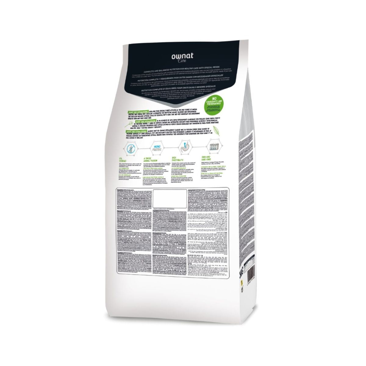 Ownat Care Hypoallergenic Pienso para gatos 3 kg