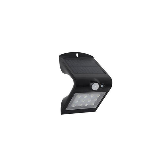 Elbat Aplique Led Solar Doble Iluminacion 1.5w - 220lm - Luz Fria 6000k - Luz Calidad 3000k - Sensor De Movimiento_0