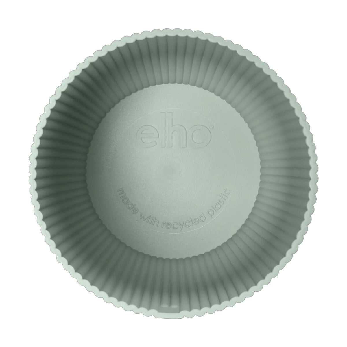 Maceta Verde Sorbete Vibes Fold Round Mini Elho 7cm 100% reciclado