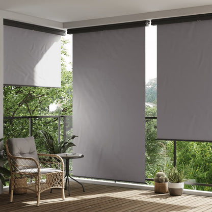 Vidaxl Toldo Lateral De Balcón Gris 175x250 Cm_1