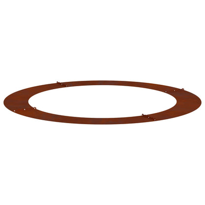 Adecuado Para Anillos De Árbol Plano 5 Uds. Oxidado Ø90/120 Cm_4
