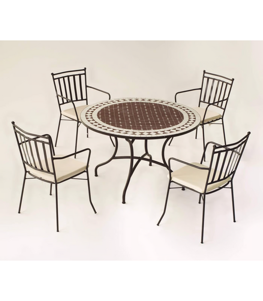 Pack De 4 Sillones Acero Shifa-3br Negro Apilable Con Cojín 90 Cm(alto) 54 Cm(ancho)54 Cm_0