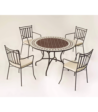 Pack De 2 Sillones Acero Shifa-3br Negro Apilable Con Cojín 90 Cm(alto) 54 Cm(ancho)54 Cm_4
