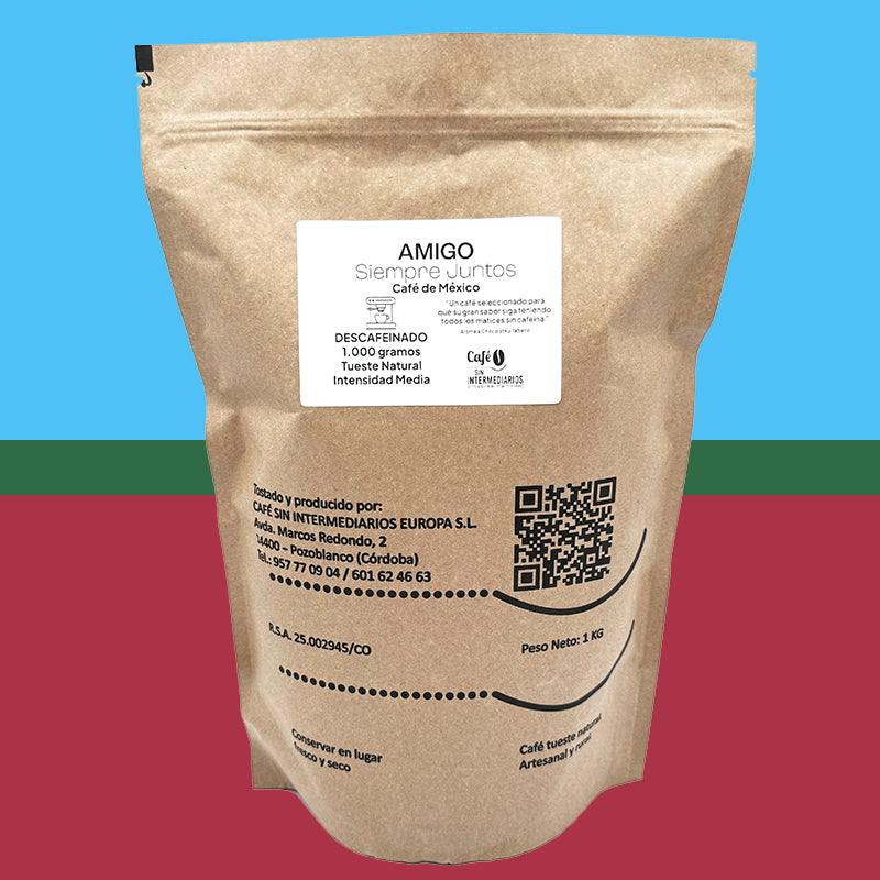 Cafe Sin Intermediarios Café Descafeinado Amigo Molido Espresso 1 Kg_2