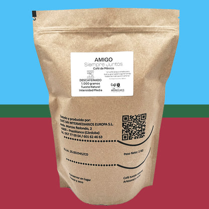 Cafe Sin Intermediarios Café Descafeinado Amigo Molido Espresso 1 Kg_2