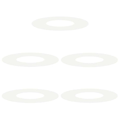 Adecuado Para Anillos De Árbol Plano 5 Pcs Ø30 / 60 Cm Acero_0