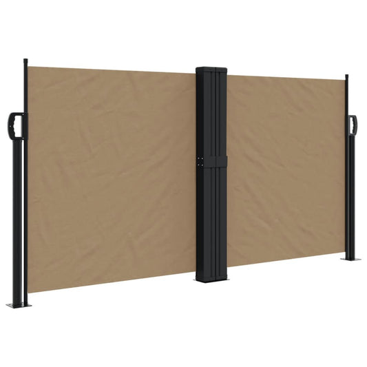 Vidaxl Toldo Lateral Retráctil Gris Taupe 120x1200 Cm_0