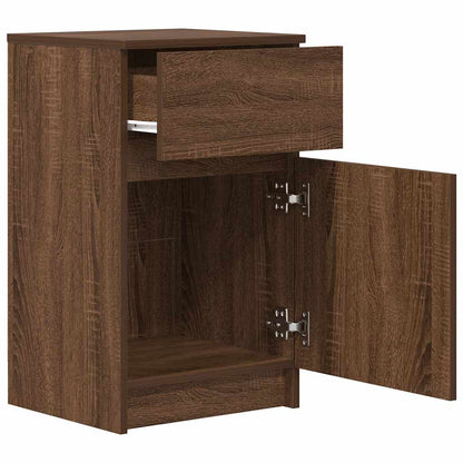 Mesitas De Noche 2 Uds Madera Roble Marrón 39x35x65 Cm_4