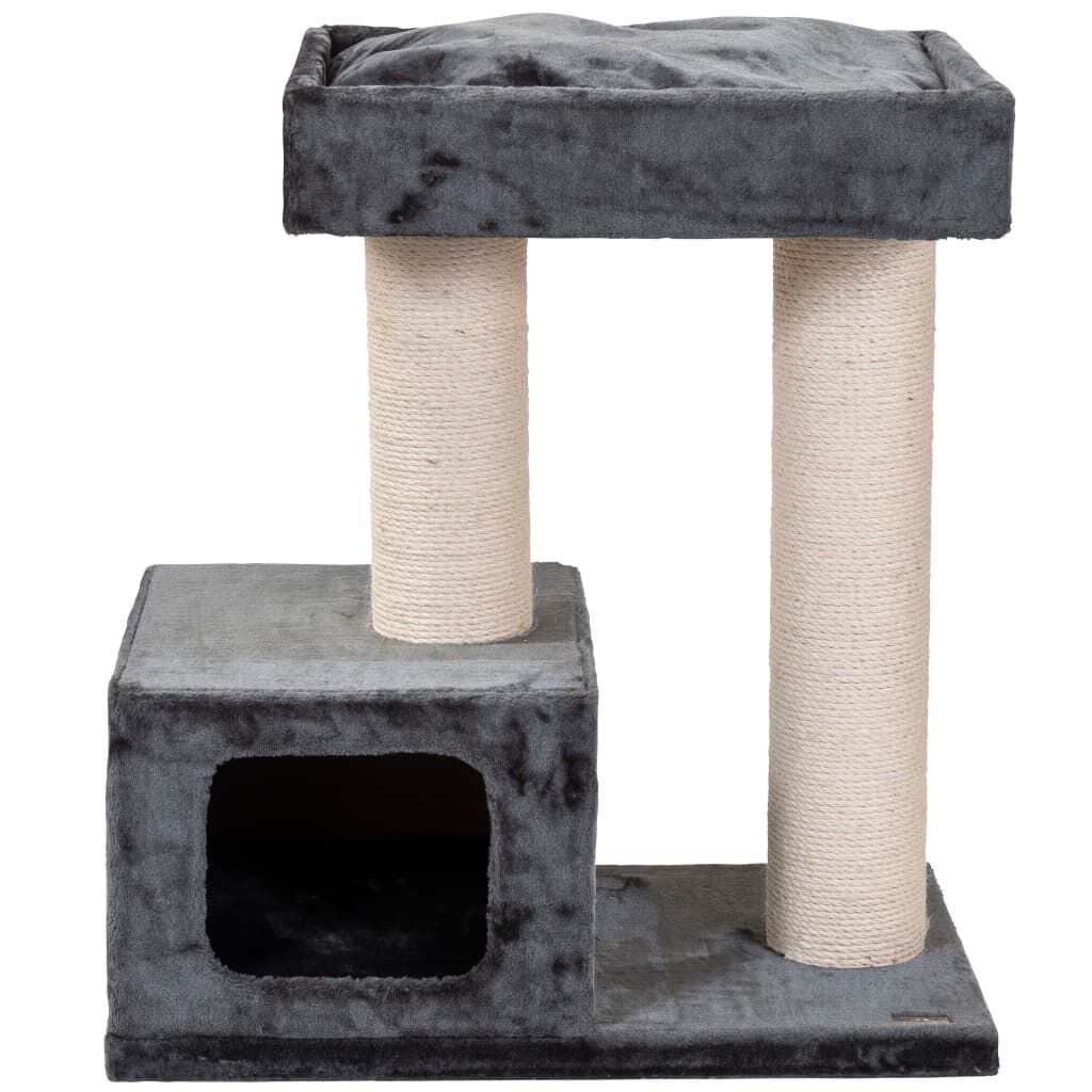 Quapas! Árbol Rascador Para Gatos Bandit Gris Oscuro 76x45x82 Cm_0