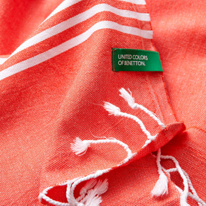 Hamman 80x165cm 170gsm 100%algodon Rojo Casa Benetton_4