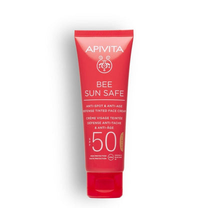 Crema Antiedad y Antimanchas SPF50 Bee Sun Safe Apivita 50 ml