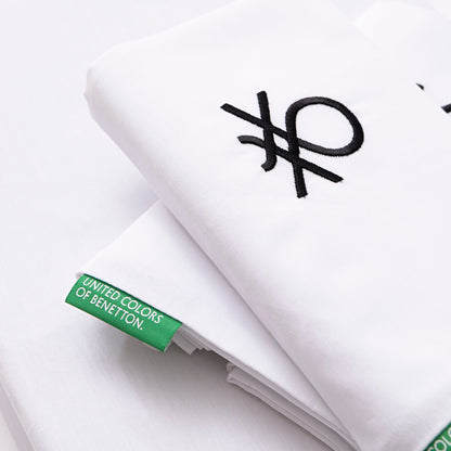 Set 3pzs Sabana Individual: Sabana Plana(160x280cm C/ Dobladillo Simple 5cm) + Sabana Bajera (90x200+40cm Flap) + 1 Funda De Almohada (50x85) 100% Al