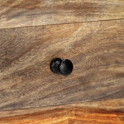 Mesa Consola De Pared Madera Maciza De Sheesham 100x25x20 Cm_4