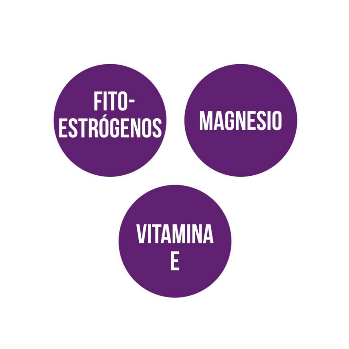 Isoflavonas con Magnesio y Vitamina E Ana María LaJusticia, 30 cápsulas