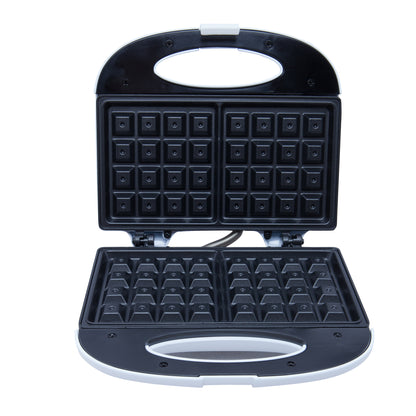 Gofrera Eléctrica, 2 Gofres Belgas Gruesos, Antiadherente, Temperatura Automática, Tacto Frío Adler Ad311 Blanco