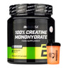 100% Creatine Monohydrate 500 Gr + ¡shaker Fitnesszone De Regalo!