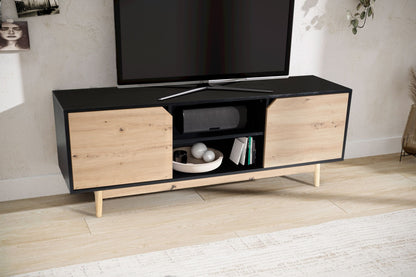Mueble De Tv Amplio Y Práctico Modelo Wl6.818_2