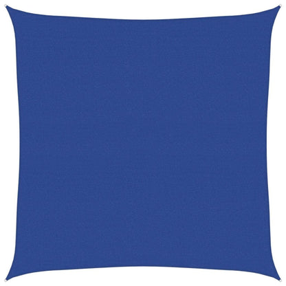 Vidaxl Toldo De Vela Cuadrado Hdpe Azul 160 G/m² 6x6 M_0