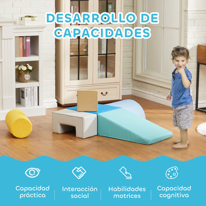 Aiyaplay Juego De 6 Bloques Psicomotricidad Para Niños Multicolor_4