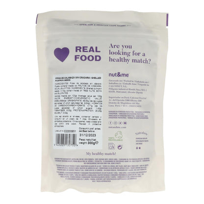 Pipas de calabaza peladas Nut&me 300g
