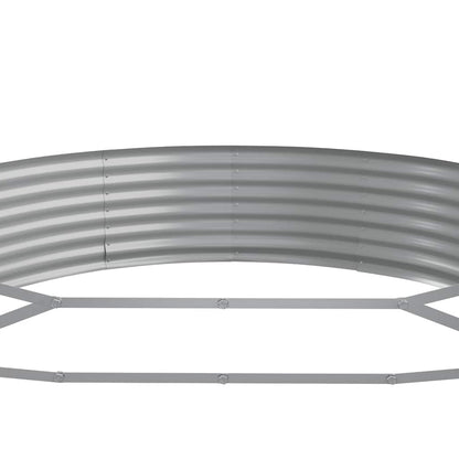 Jardinera Arriate Acero Galvanizado Antracita 600x140x36cm_4