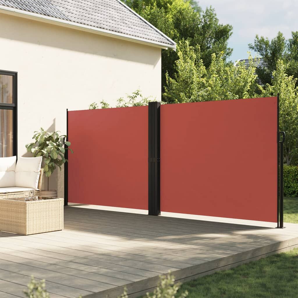 Vidaxl Toldo Lateral Retráctil Terracota 180x600 Cm_1