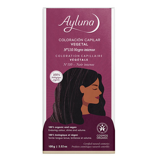 Colorante Vegetal 110 Negro Intenso Ayluna, AYLUNA, 100 g