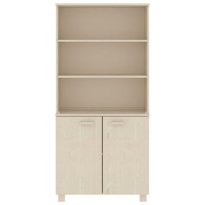 Aparador Hamar Madera De Pino Maciza Marrón Miel_2
