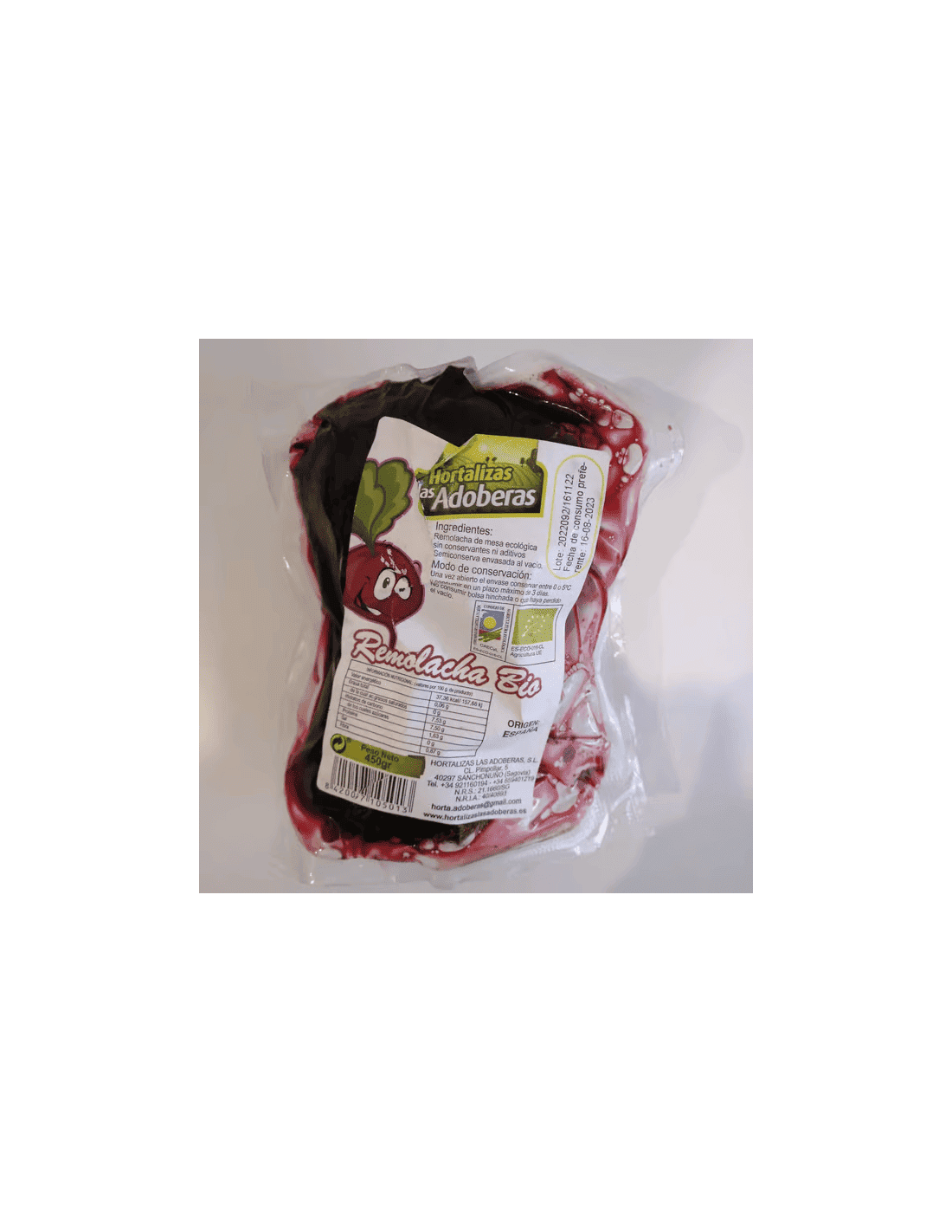 Remolacha Cocida Bio - 500g