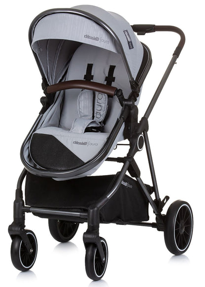 Carrito De Bebé Duo Convertible Aura Hasta 22 Kg Ash Grey_1
