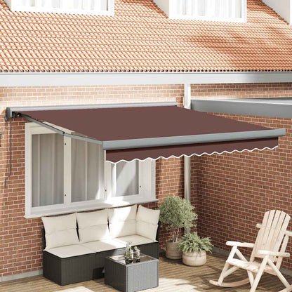 Toldo Retráctil Automático Burdeos 300x250 Cm_1