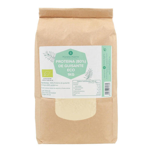 Proteina de Guisante 80% ECO Planeta Huerto 1 kg