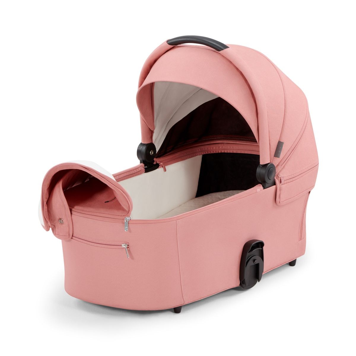 Carrito De Bebé Nea Dos Piezas Capazo Duro Hasta 22 Kg Pink_1