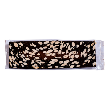 Turrón Chocolate Negro Puro Con Almendras, 500 Gramos_0
