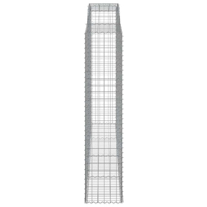 Cestas De Gaviones 4 Uds Forma De Arco Hierro 300x50x220/240 Cm_4