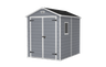 Caseta De Exterior Manor 6x8 De Keter. 185,8x236,8x227 Cm - Gris