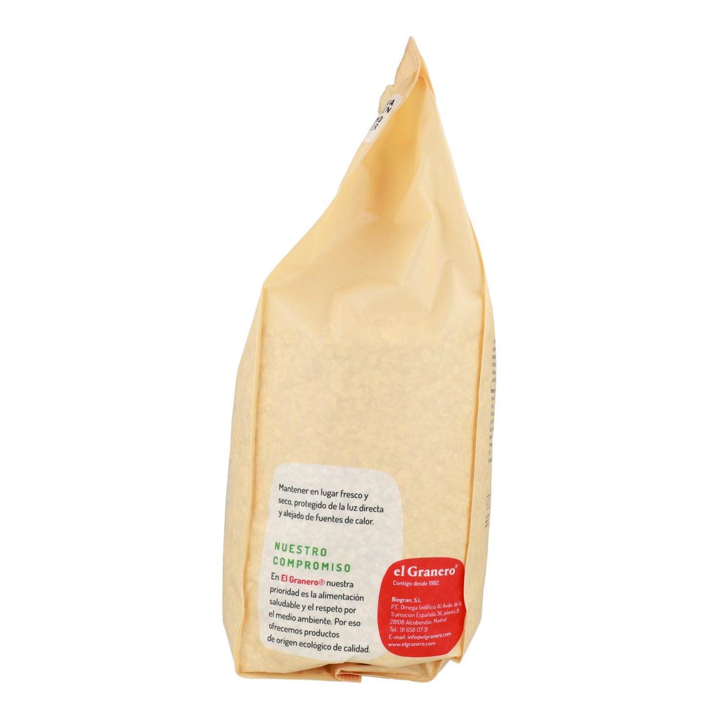Copos Suaves de Avena Integral BIO El Granero 3 kg
