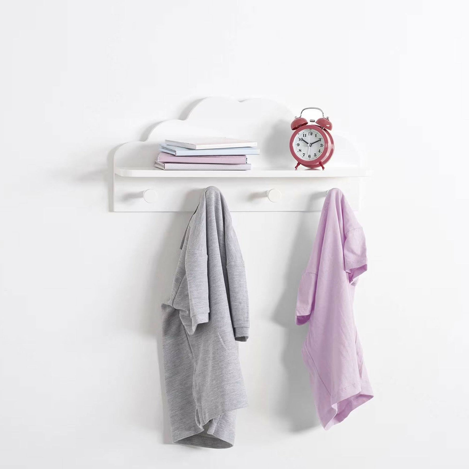 Well Home - Perchero Infantil nube Color Blanco