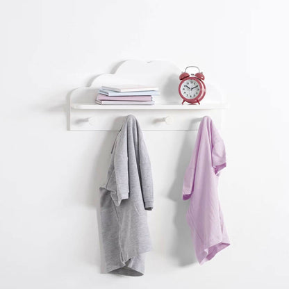 Well Home - Perchero Infantil nube Color Blanco