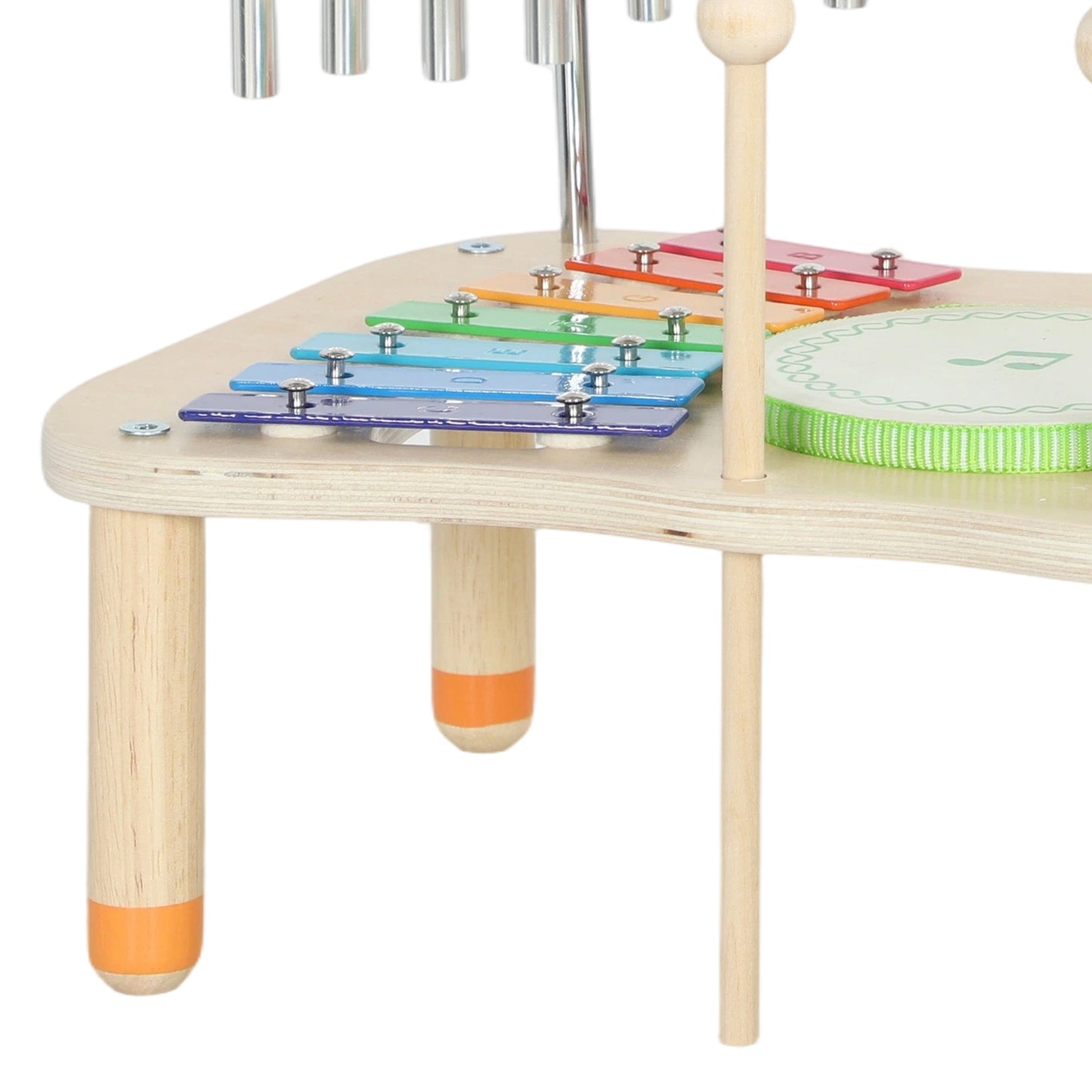 Aiyaplay Instrumentos Musicales Infantiles De Madera Con Tambor Y Xilófono_4