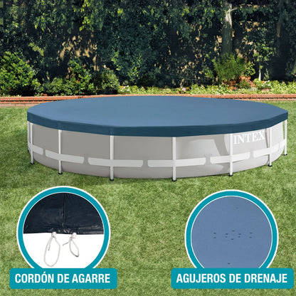 Cobertor Intex Piscina Metálica Metal & Prisma Frame 457 Cm_4