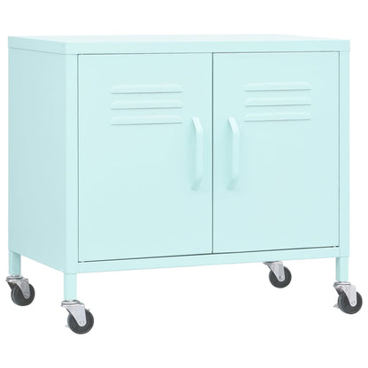 Armario De Almacenamiento Acero Verde Mint 60x35x56 Cm_1