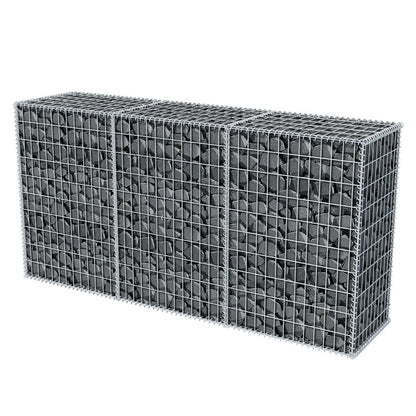 Cesta De Muro De Gaviones Acero Galvanizado 200x50x100 Cm / Vetonek_3