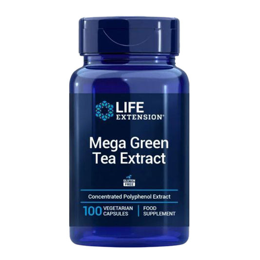 Mega Green Tea Extract, Life Extension 100 cápsulas