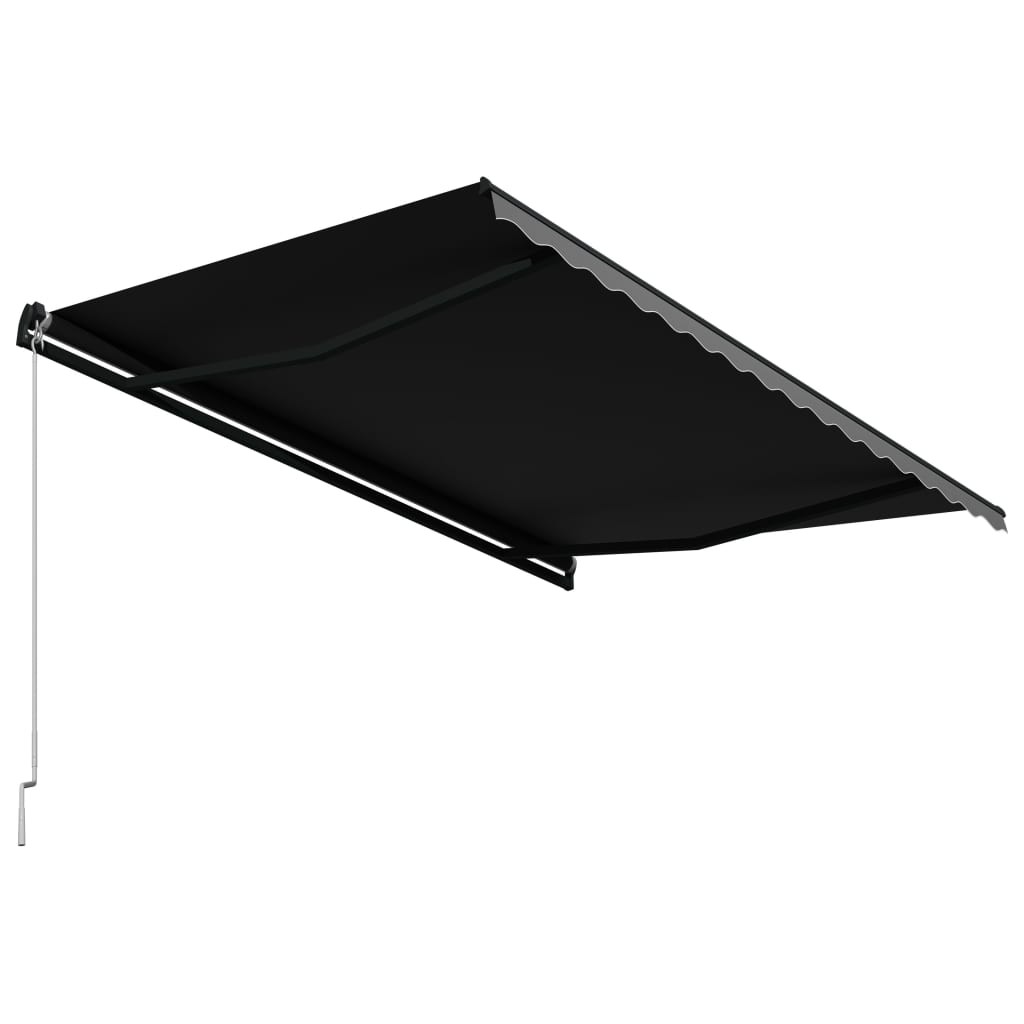 Toldo Retráctil Manual Gris Antracita 450x300 Cm_3