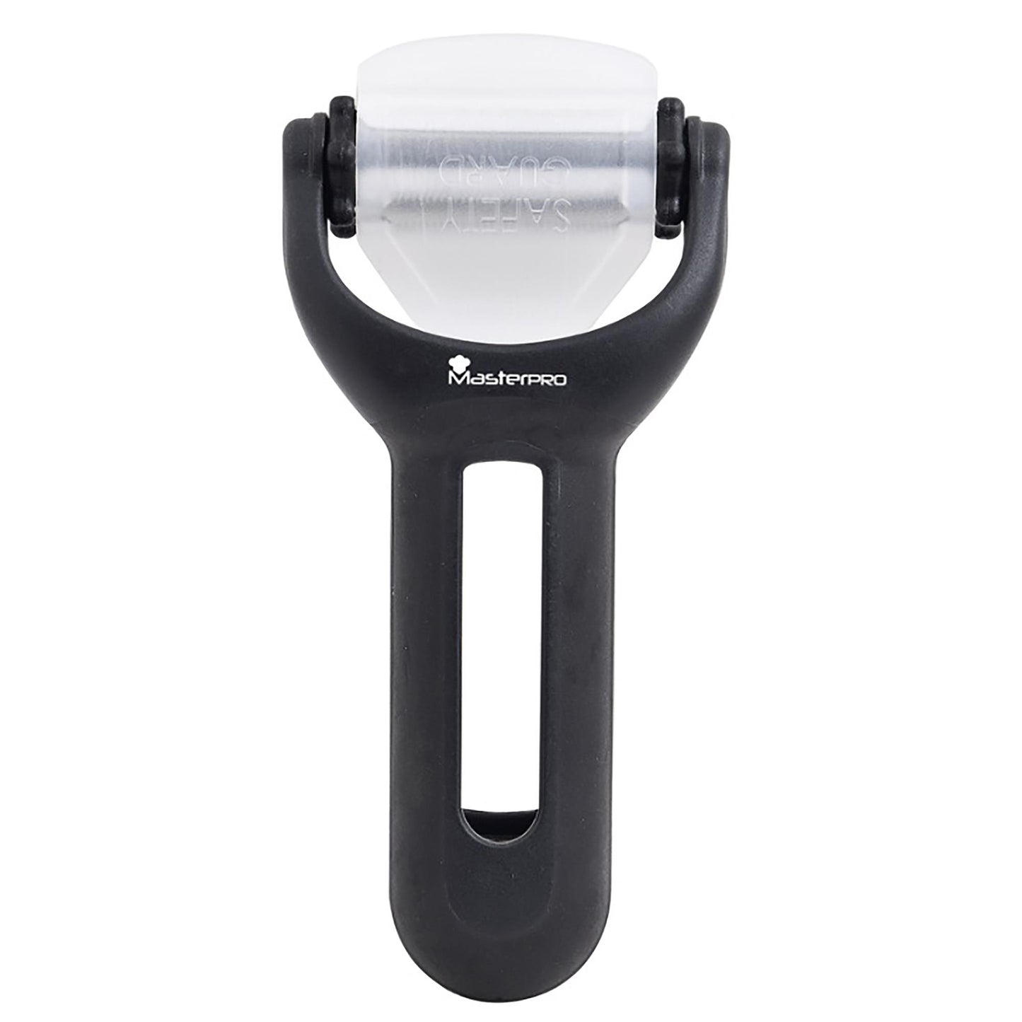Pelador Multiple En Acero Inoxidable Foodies Color Negro Masterpro._0