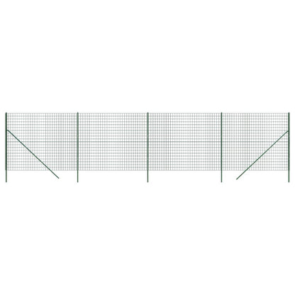 Cerca De Alambre De Acero Galvanizado Verde 1,8x10 M / Vetonek_2
