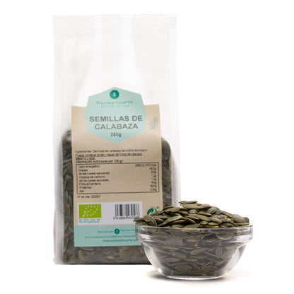 Semillas de calabaza ECO Planeta Huerto 250 g